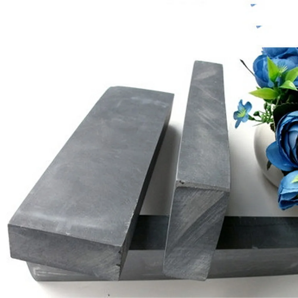 3000 Grit Natural Blue Whetstone Ultra Fine Dual Sided Sharpening Stone Water Stone for Kitchen Knives Polishing 20x5.6x2.6cm