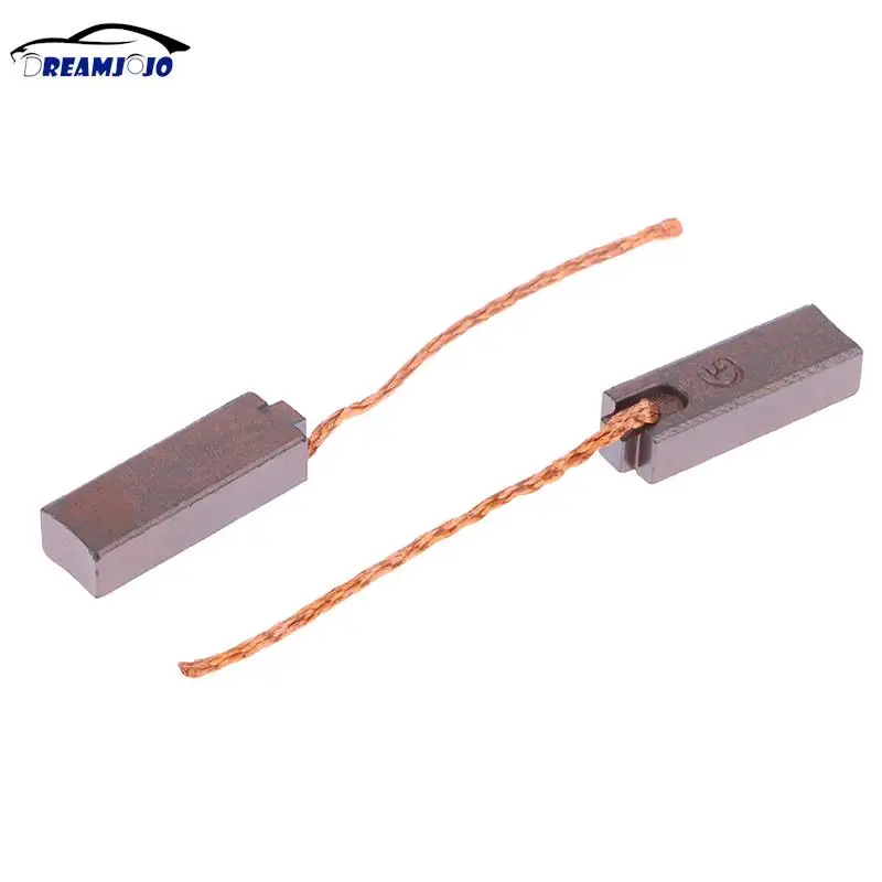 2PCS Car Alternator Power Tools Car Regulator High Copper High Quality Electric Generator Carbon Brushes 5*7*19mm