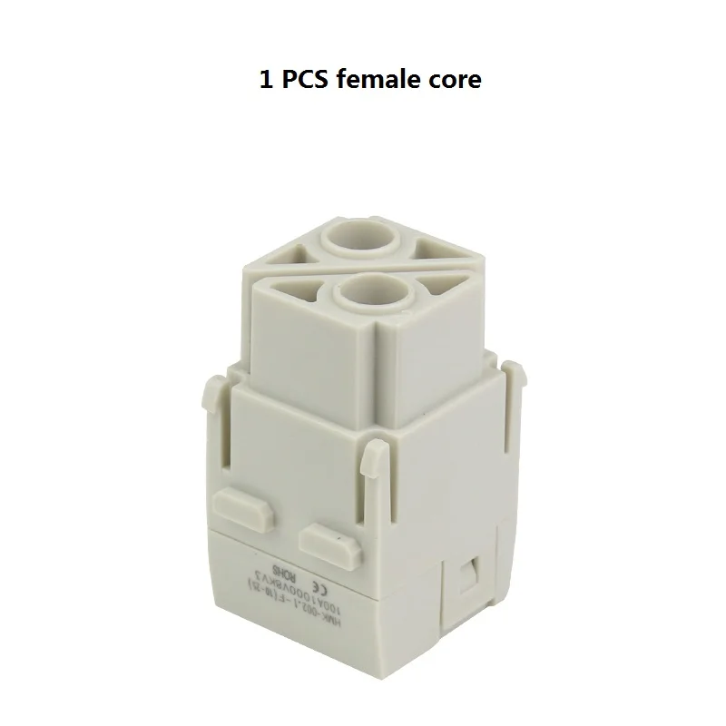 6 core 100A high-current heavy-duty connector Aviation industry waterproof plug socket 500V