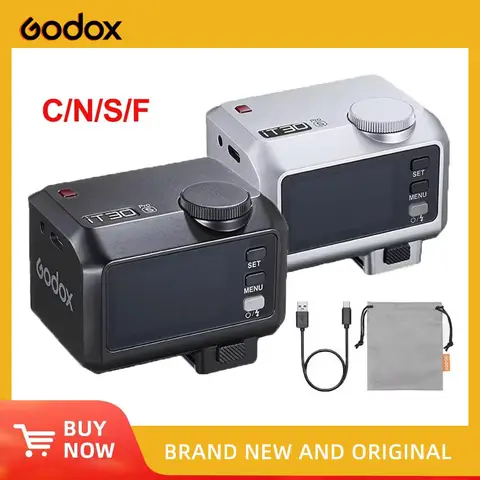 Godox iT30Pro Ultra-Lightweight Mini TTL Flash with 2.4GHz Wireless, HSS 1/8000s, Built-in Lithium Battery, 2.8'' Touchscreen