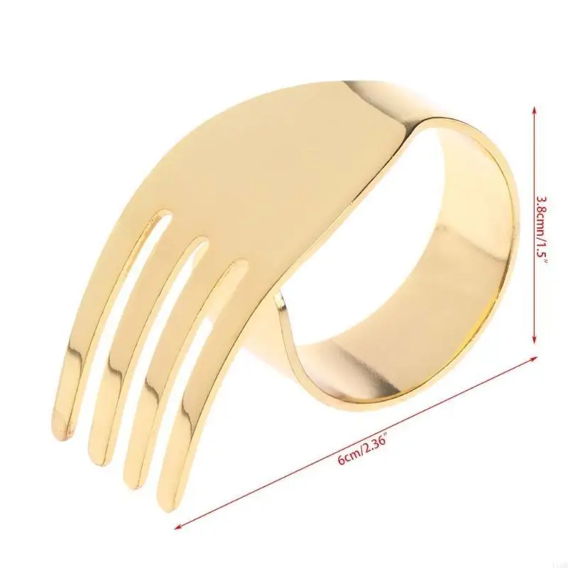 

2025 New napkin ring for wedding round banquet napkin holder