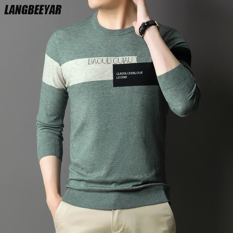 

Premium Anti-Pilling Knit Jumper for Men Pullover Sweater 2025 Lightweight Versatile Round Neck Design​