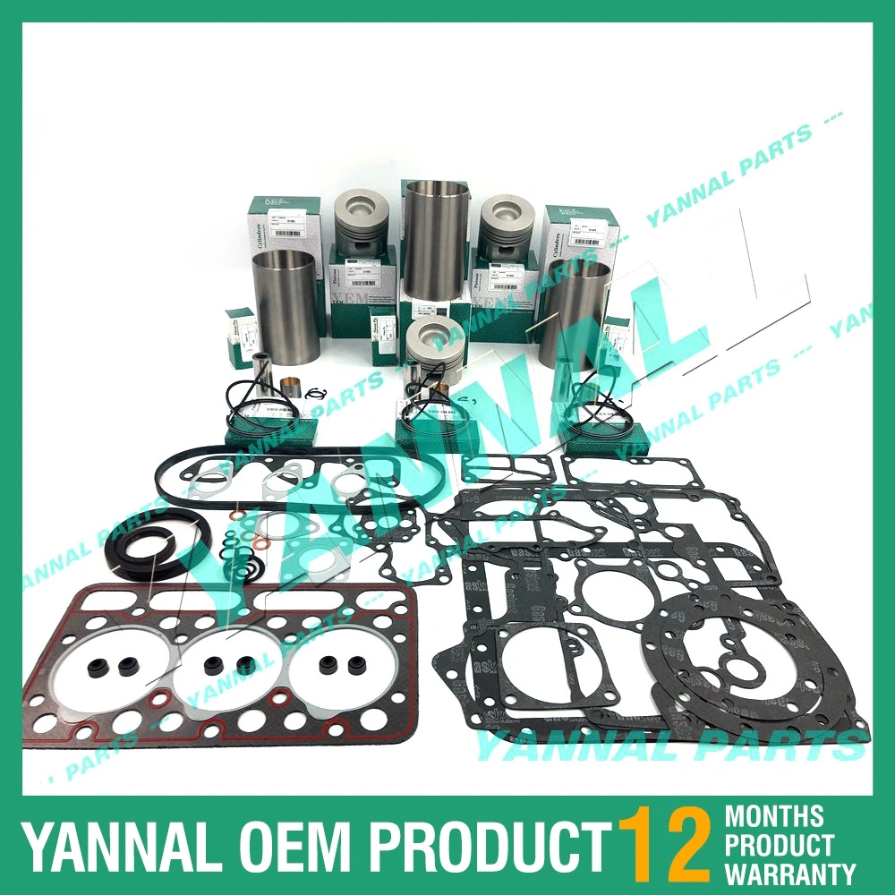 L2550DT L2550 L2650DT L2650DTGST L2650 REBUILD KIT ENGINE FOR KUBOTA D1402 DI ENGINE