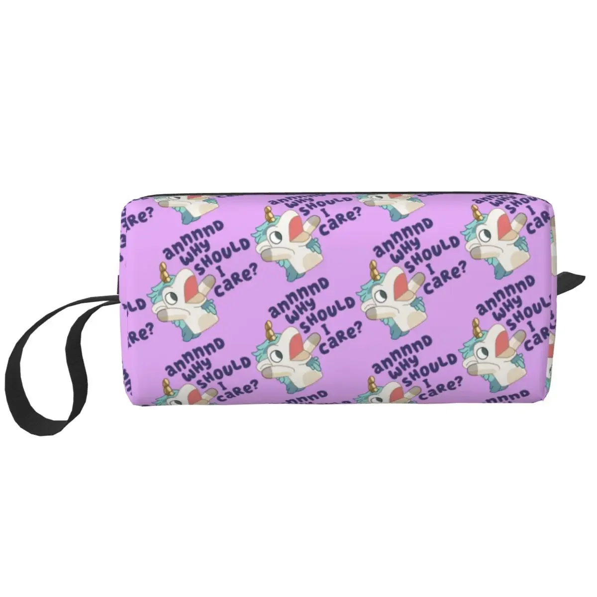 

Blueys Unicorse Makeup Bag Cosmetic Organizer Storage Dopp Kit Toiletry Cosmetic Bag for Women Beauty Travel Pencil Case