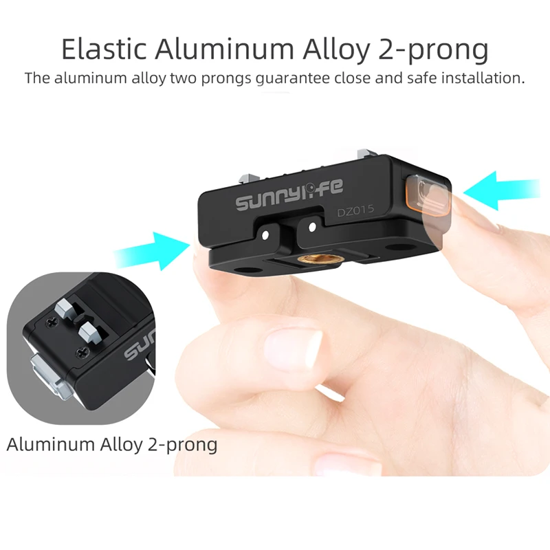 قاعدة محول مغناطيسية سريعة الإصدار لـ Insta360 X5 خفيفة الوزن تمديد محول قاعدة تثبيت 1/4 موضوع لـ Ace / Ace pro2/1