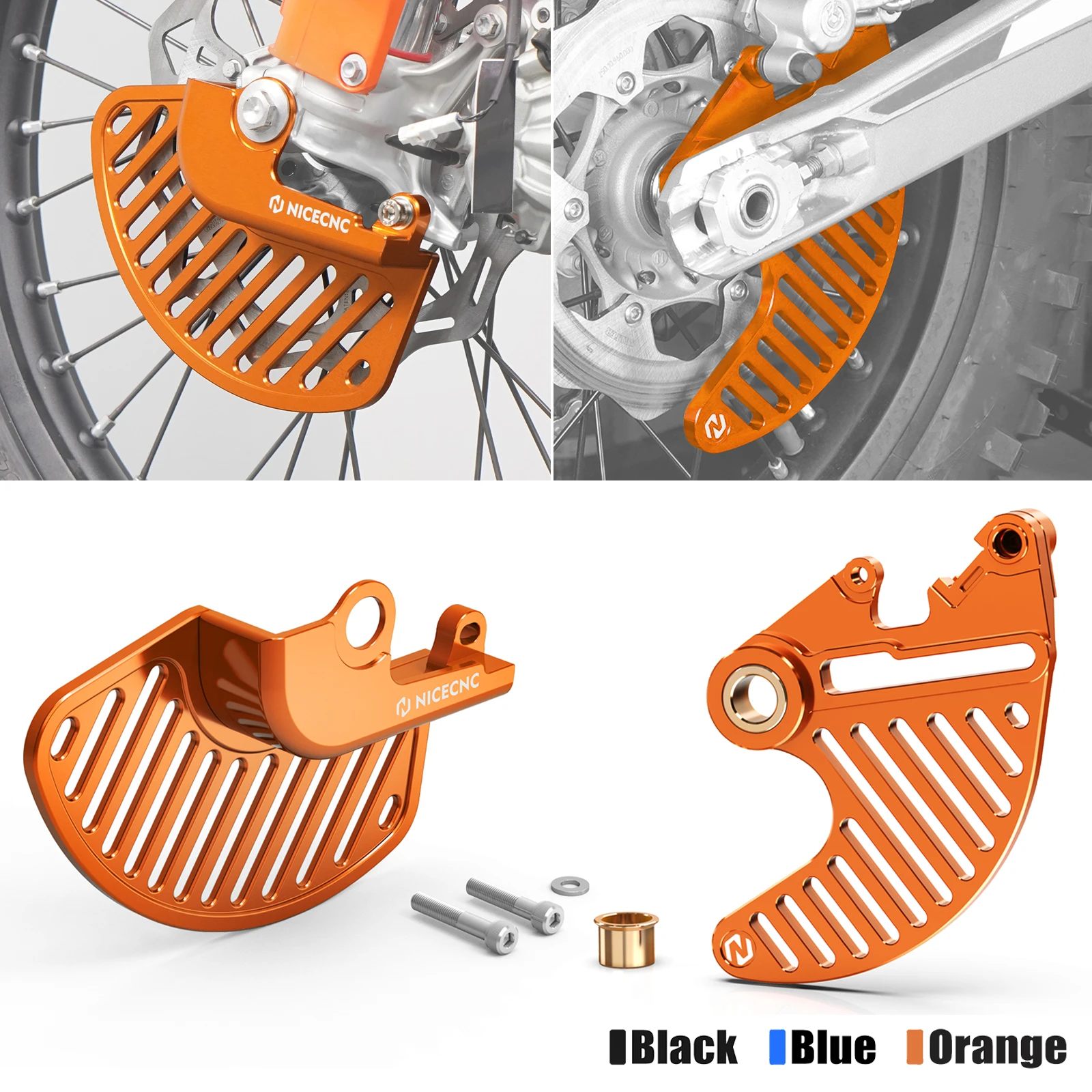 

For KTM EXC 300 TPI EXC 250 EXC 450 EXCF 350 SXF 450 EXC EXC-F SX XC XCW XCF-W 2016-2024 Motorcycle Front Rear Brake Disc Guard