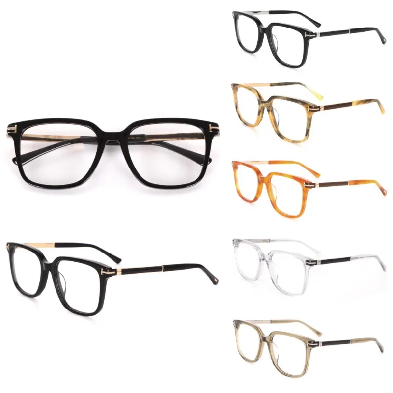 Gafas ópticas Retro de lujo para mujer, anteojos con diseño de nicho clásico y elegante, montura de acetato texturizado de alta calidad