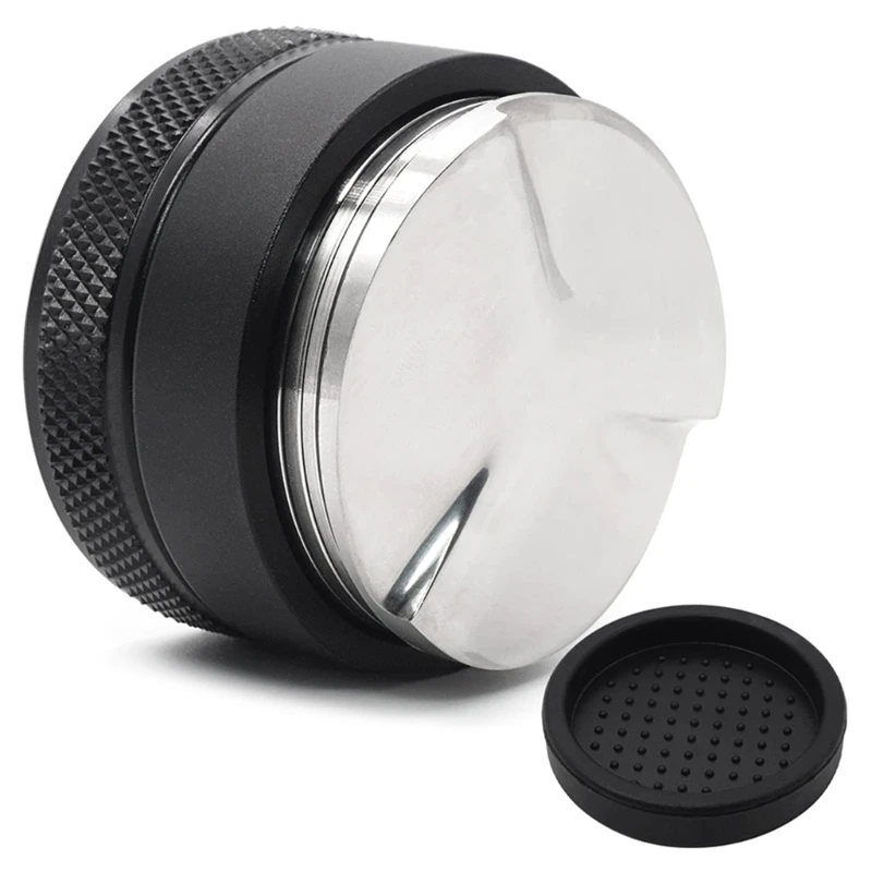 

Silicone Coffee Tamper Mat Stainless Steel Coffee Powder Tamper for Coffee Lover