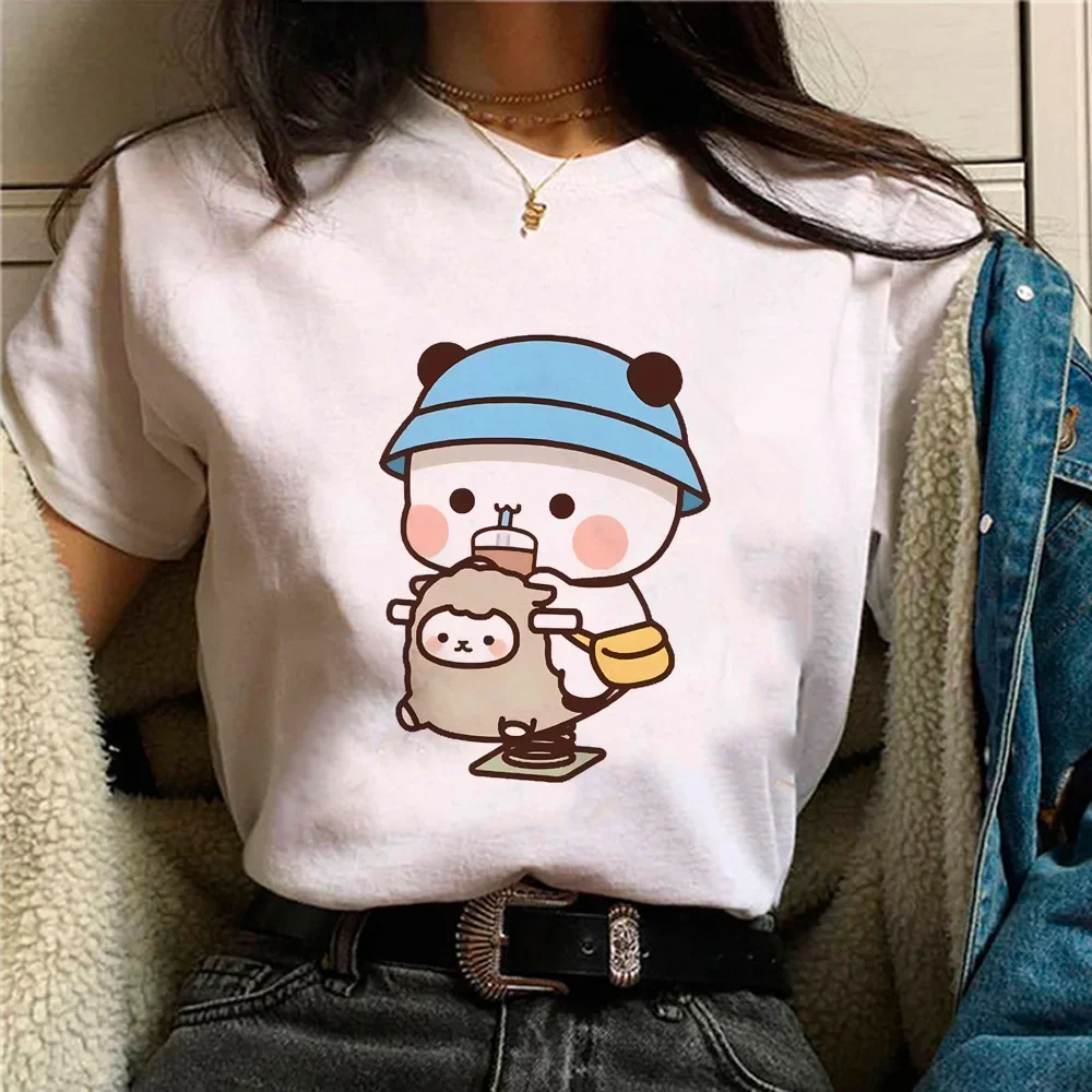 Bubu Dudu camiseta mujer diseñador cómico anime top girl gráfico ropa divertida