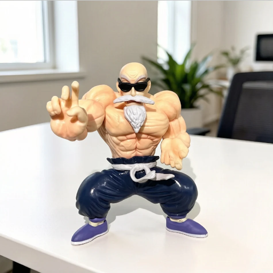 2026 new 9.5cm Dragon Ball Anime Figures Master Roshi Action Figure Statue Model Doll Collection Toys Gifts