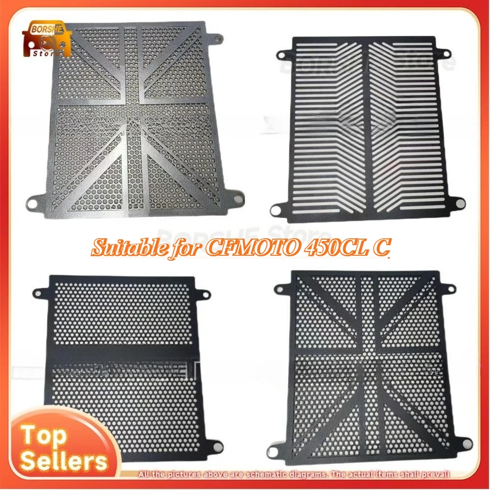 

Suitable for CFMOTO 450CL C Motorcycle Radiator Guard Water Tank Mesh Cover