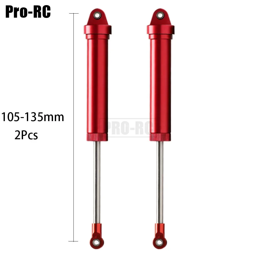 Передний и задний амортизатор из алюминиевого сплава 135 мм 138 мм 160 мм 8450 8451 для 1/7 Traxxas UDR Unlimited Desert Racer Rc Car Part