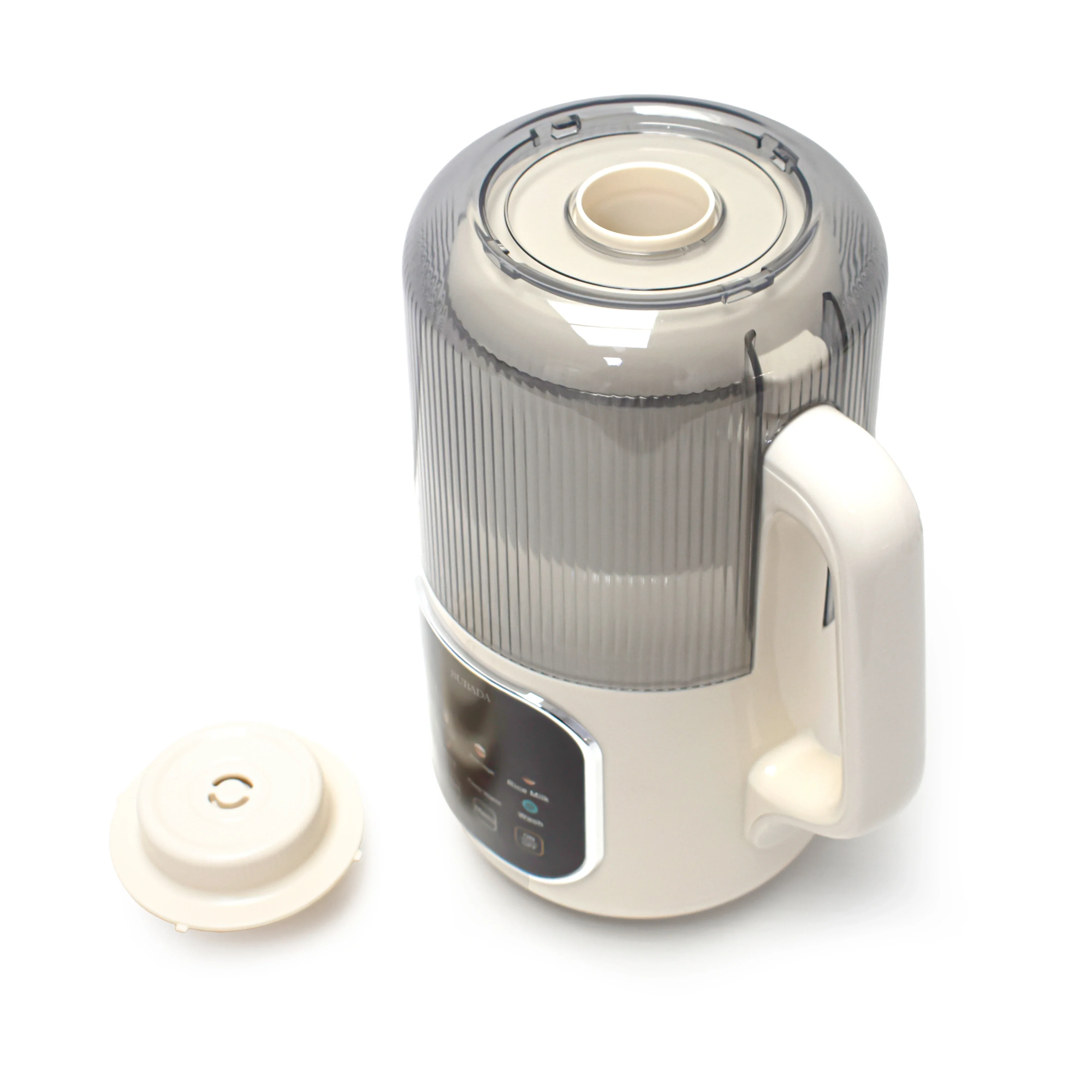 Новая маленькая машина для приготовления миндального молока с логотипом, суповая машина с индивидуальным логотипом, 1,2 л, веганская машина для приготовления молока с орехами, блендер с лезвием из нержавеющей стали 304