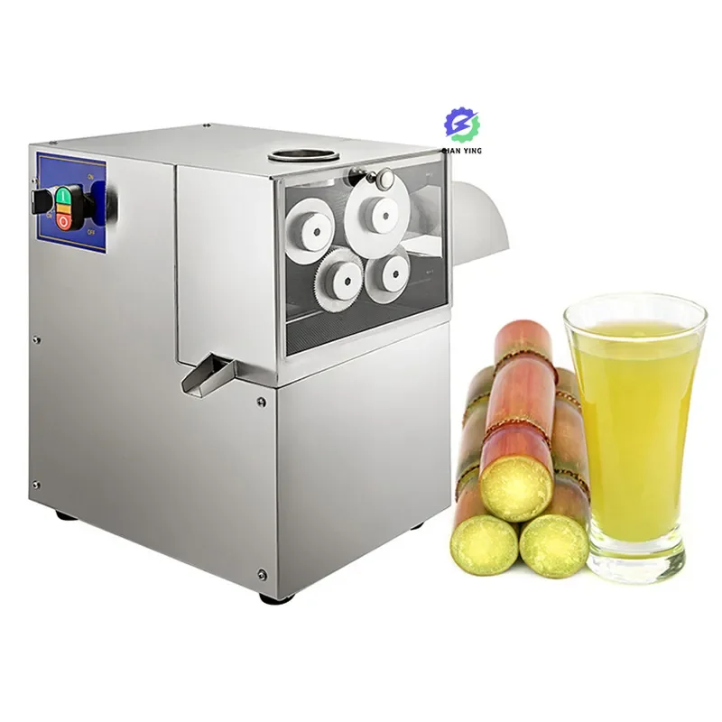 Industrial Hydraulic Electric Juicer for Sugarcane Factory Commercial Heavy Duty Sugar Cane Press Machine Stainless Steel