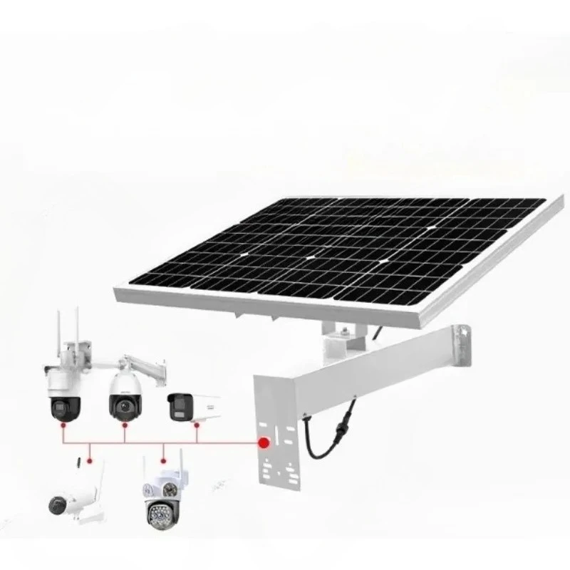 Farm Island Outdoor 4G Router Lighting Surveillance Camera Solar System Off-grid Energy Storage System Lithium Battery for Home