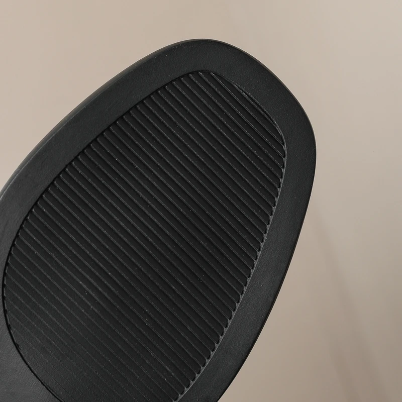 Women's new autumn and winter square toe retro leather cowhide mid heel thick heel zipper plus size Chelsea calf boots