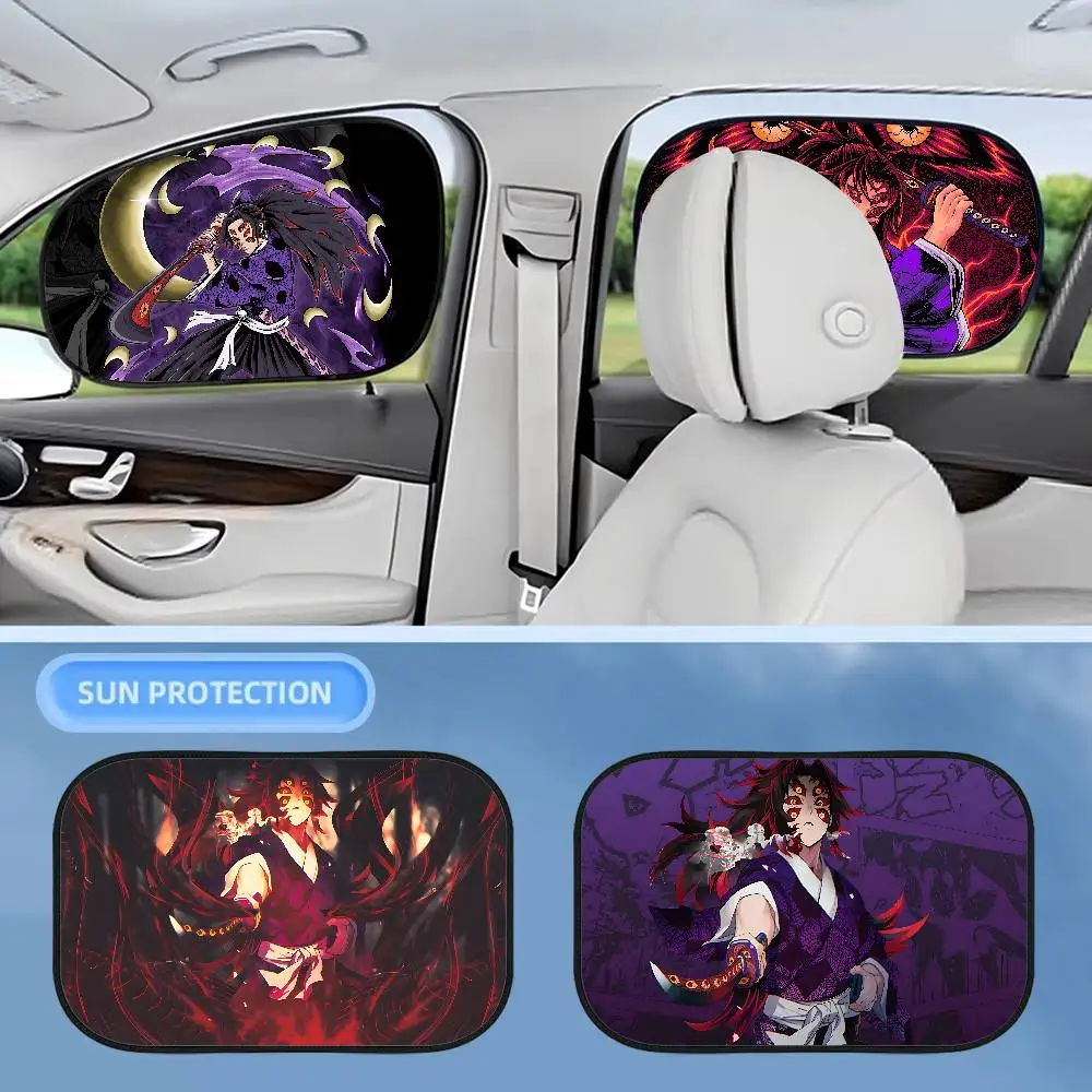 

Аниме Kokushibo игровой автомобиль электростатическая пленка боковое окно солнцезащитные козырьки лобовое стекло авто солнцезащитный козырек для детей