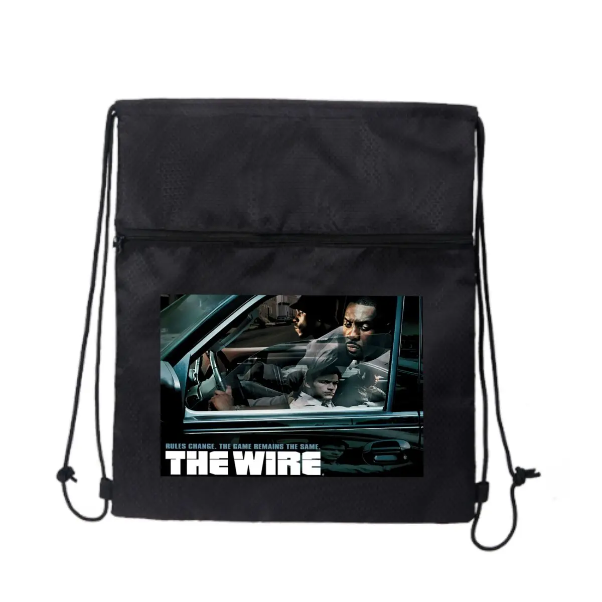 

Рюкзак на шнурке The Wire для ТВ-шоу — легкий, стильный и просторный — идеально подходит для повседневного использования