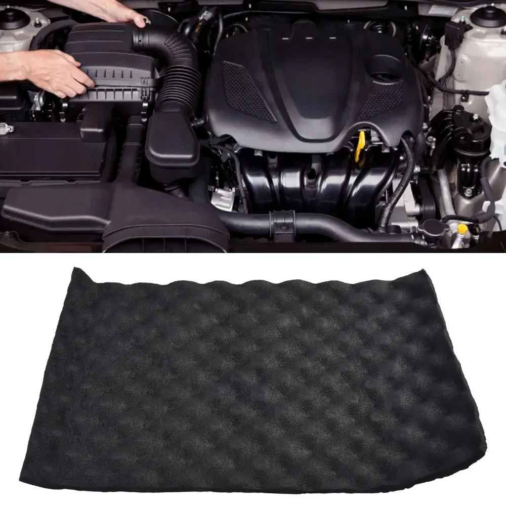 2cm Self Adhesive Soundproofing Insulation Cotton Car Sound Deadener Noise Insulation Acoustic Dampening Foam Subwoofer Mat - view 3