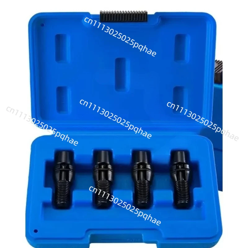 Suitable for 4Pcs Front I-Beam Positioning Screw Kit Subframe Adjustment Bolt Kit Bolt Repair Set