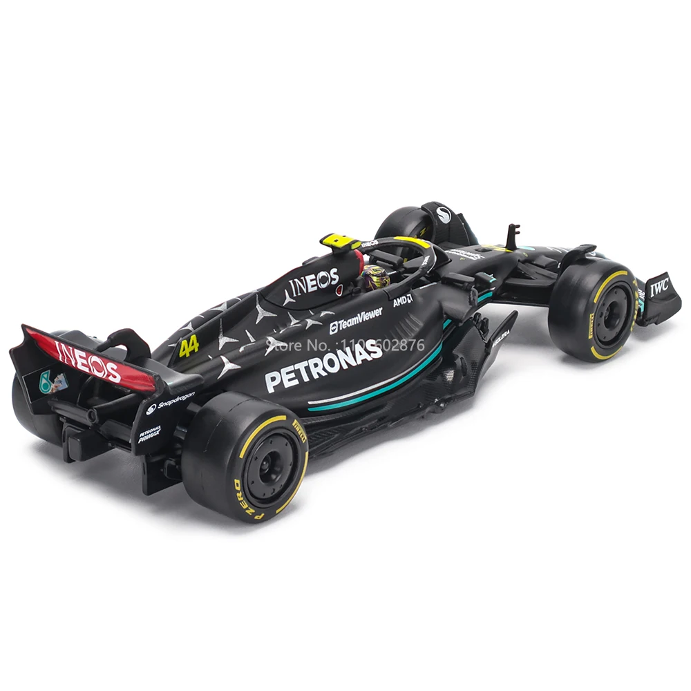 Bburago 1:24 Mercedes-AMG F1 Team W14 2023 #44 Hamilton #63 George Red Bull RB18 Alloy Car Model Formula One Die Casting Model