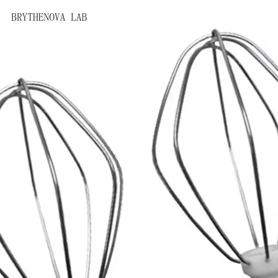 2Pcs Stainless Steel Wire Whips Compatible for Bosch Mixers for Eggs Cream Baking Dessert Kitchen Attachment Replacement