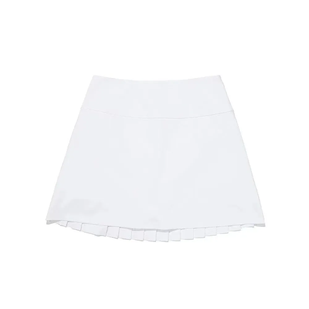 Korean Golf Women's Pleated Skirt Sports And Leisure Versatile Fashion Short Skirt Letters Clothing