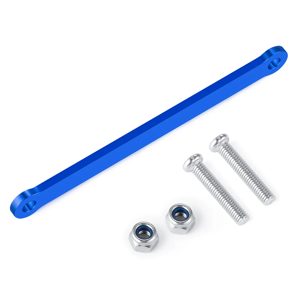 YEAHRUN, barra de amarre de placa de presión de brazo oscilante inferior delantero de aleación de aluminio para Slash 2wd 1/10 RC Car Monster Truck, piezas de mejora