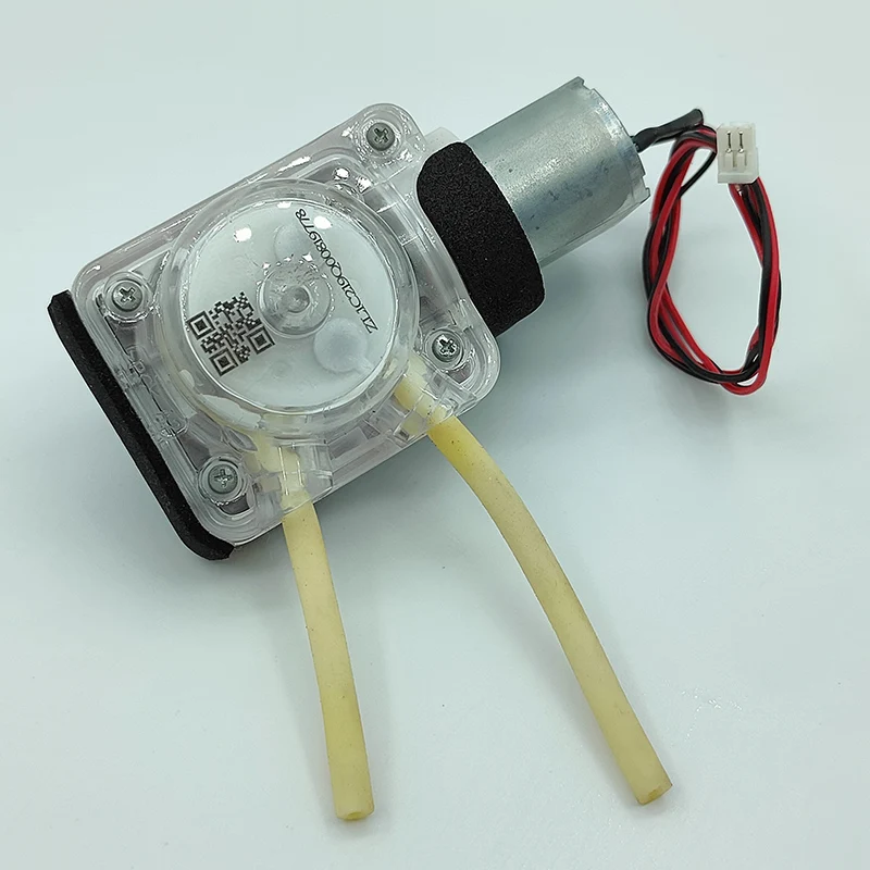 Mini bomba de agua peristáltica pequeña, bomba dosificadora, Micro autocebante, succión líquida, bomba dosificadora Reversible, CC 3V, 3,7 V, 5V