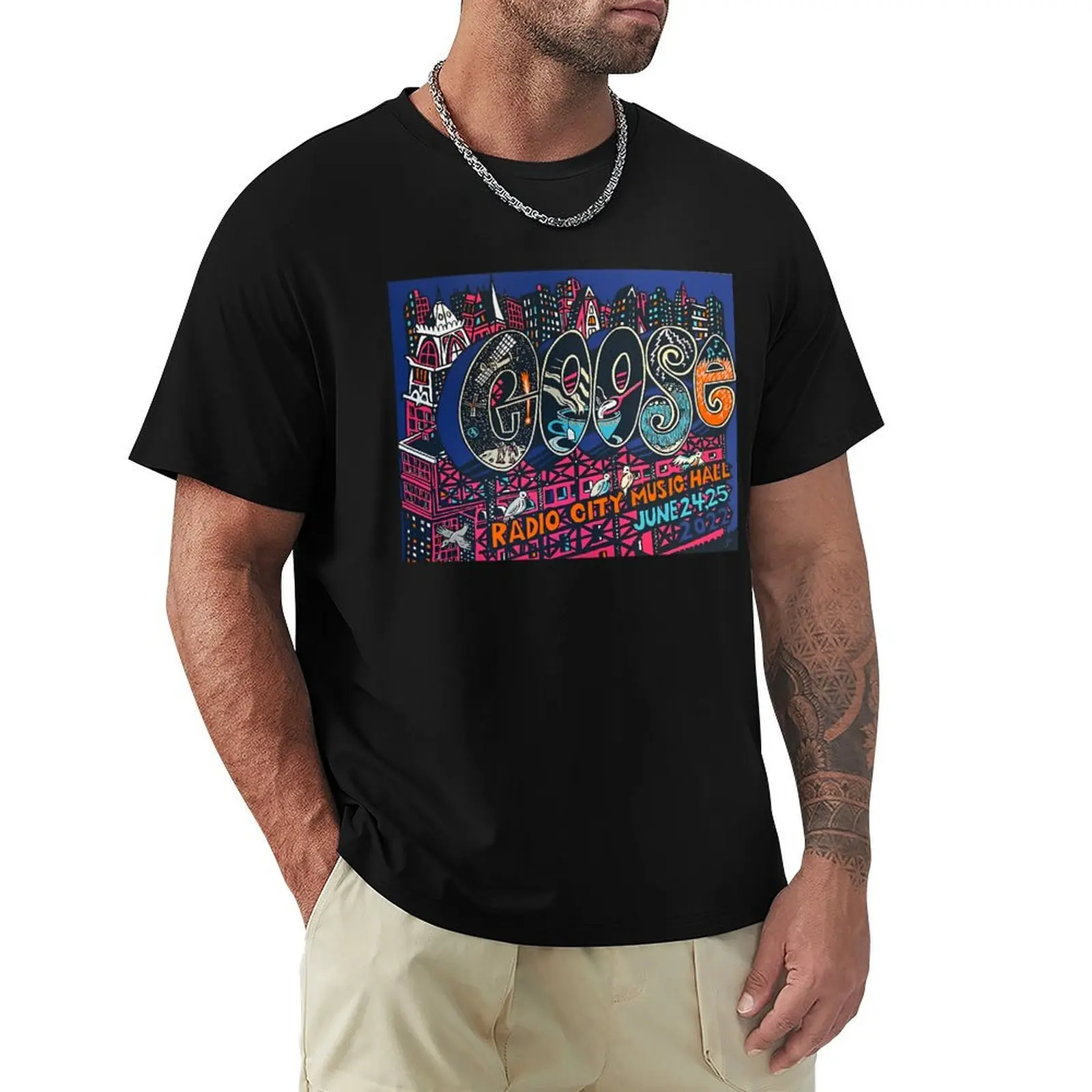 Radio City Music Hall T-Shirt Stain Resistant Casual Tee