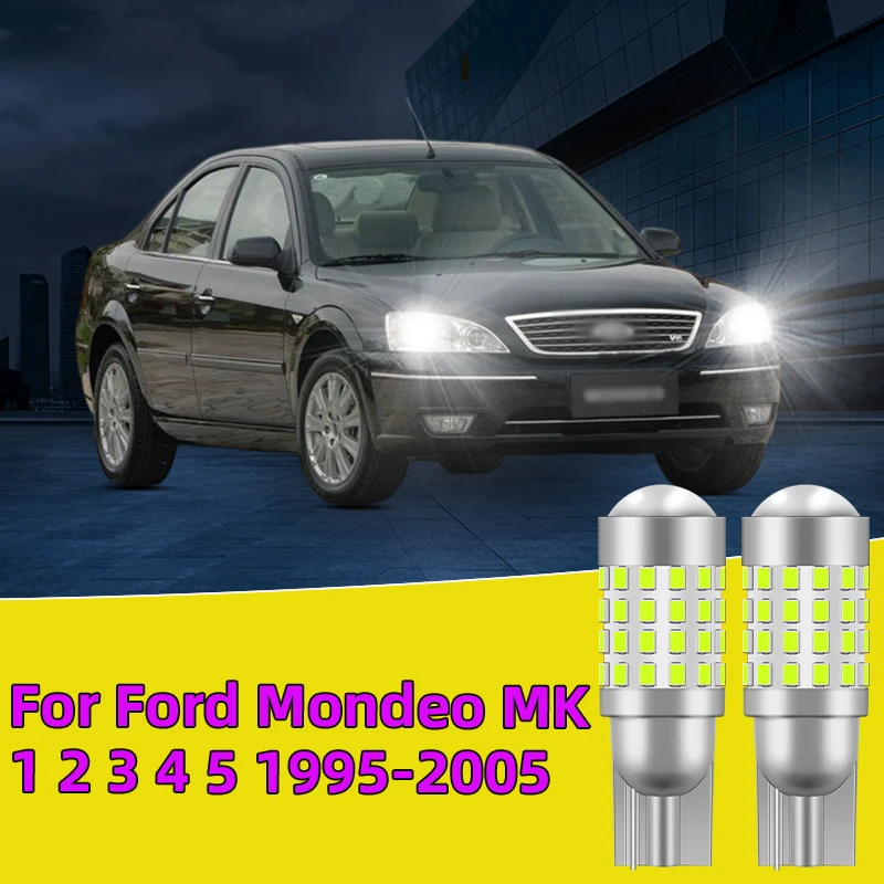 

2PCS For Ford Mondeo MK 1 2 3 4 5 1995-2005 Clearance Lights side marker position Signal Lamp width light Car Led Traffic Bulb