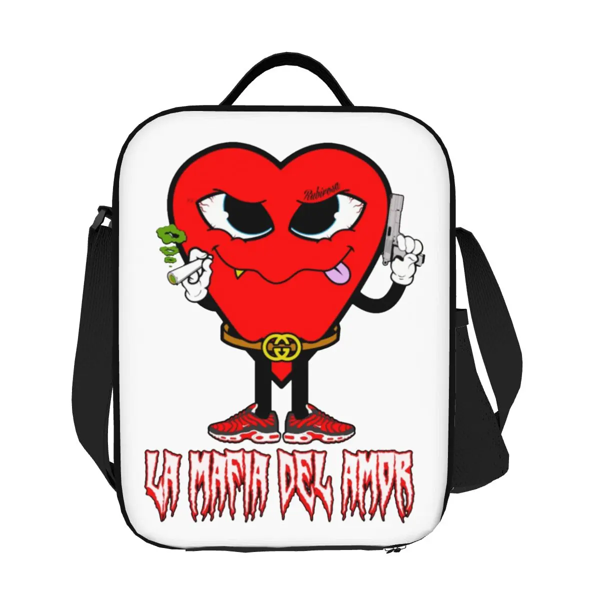 

Пользовательские изолированные сумки для обеда Mafia Of Love для женщин, портативный холодильник, термобокс для еды, бенто, работа, школа, путешествия