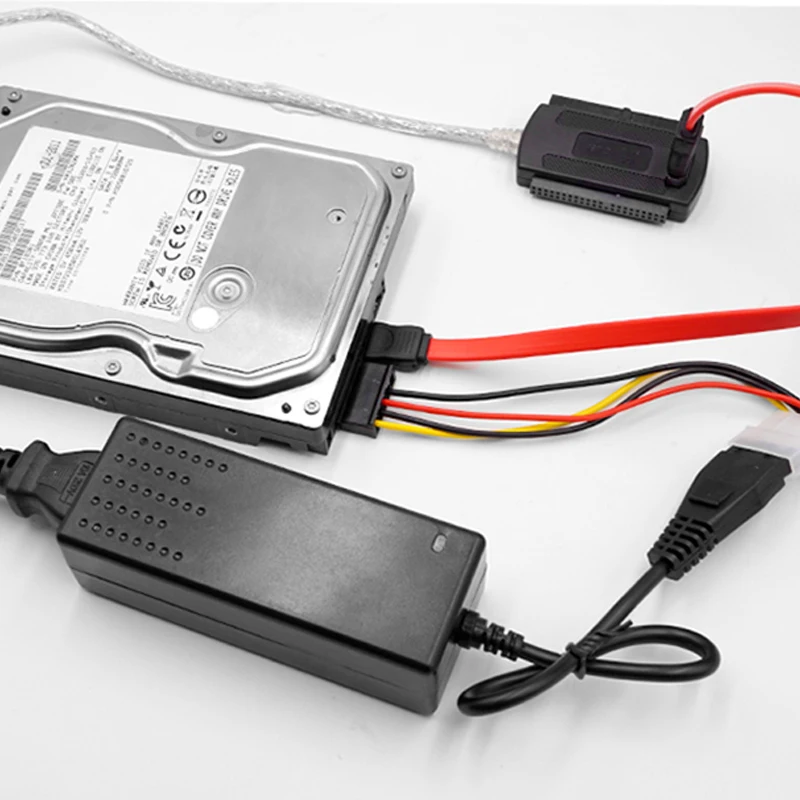 Adaptateur 3 en 1 SATA/IDE vers USB 3.0 pour disque dur FE HDD, câble convertisseur pour ordinateur portable, 2.5 3.5 SDD