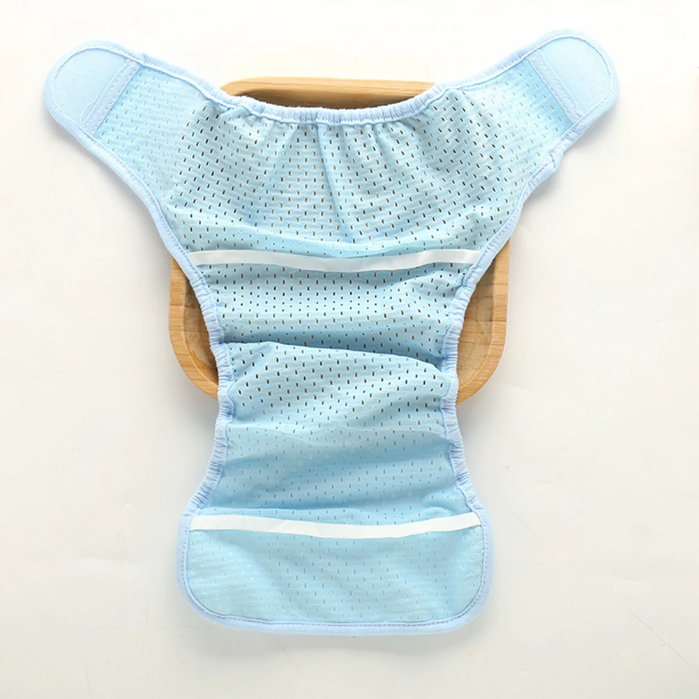 1 pc 얼음 실크 메쉬 시원한 통기성 여름 스트레치 커버 경량 탄성 기저귀 커버 간편한 세척 매일 사용