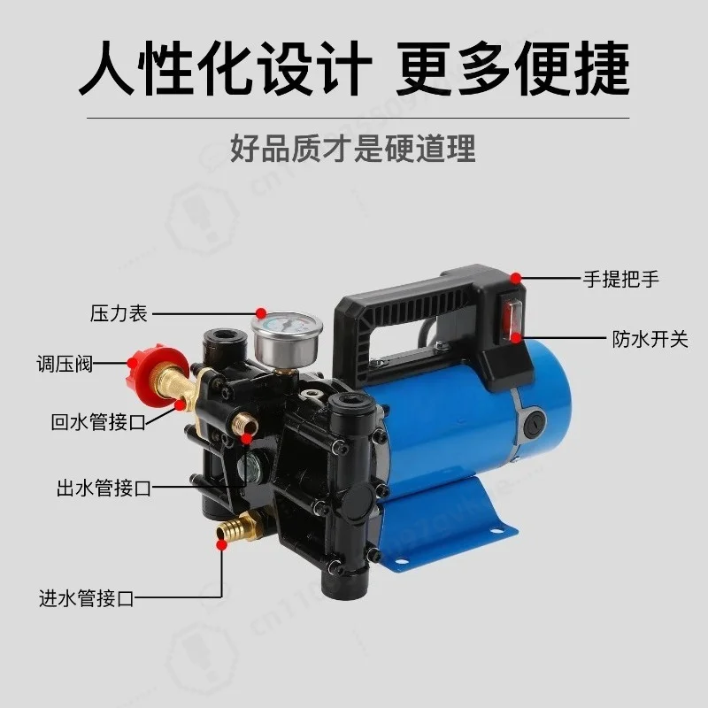 Portable Sprayer 12V24V48V60V220 Electric Sprayer Double Cylinder High Pressure Fruit Tree Spraying Pump