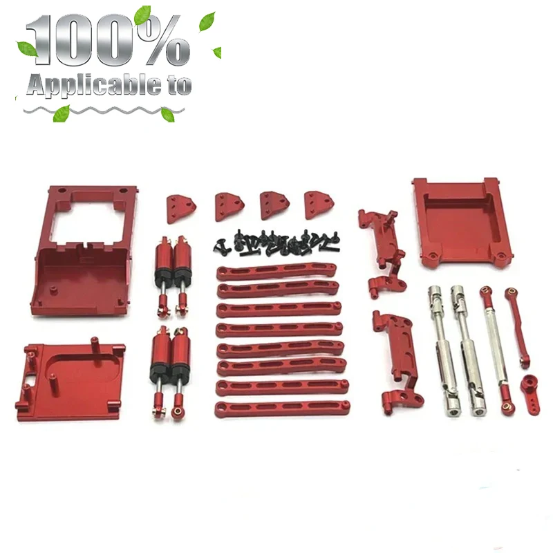 MN168 RC Automotive Aluminum Metal Parts Pull Rod Shock Absorber Drive Shaft Wave Box Steering GearHigh quality Good appearance