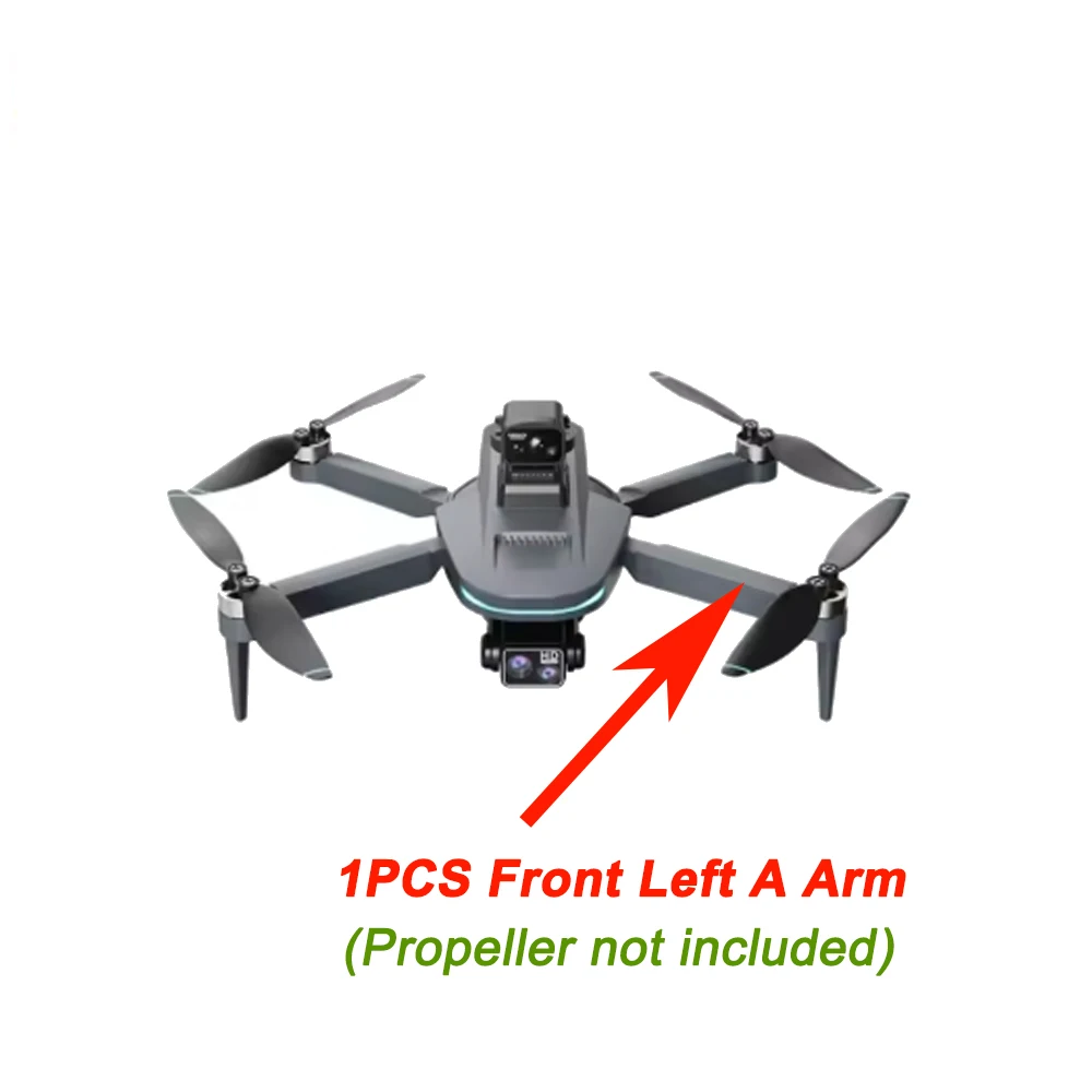 LYZRC L200 PLUG Drone Original Motor Arm Spare Part L200 Plug Front / Rear Arm with Engine Part Accessory