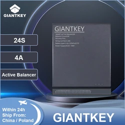 GIANTKEY Intelligent Active Balancing Instrument Repairs Battery Pack Balancing Current 4A 2-24S Li ion Lifepo4 LTO