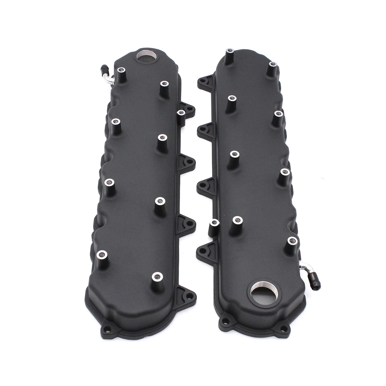 Engine Part Black Aluminum Valve Cover w/Coil Mount For GM LT GEN V LT1 LT4 L83 L86 5.3 6.2 Car Accessories Parts