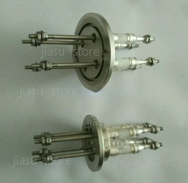 

Customized Vacuum Electrode Flange, KF16 KF25 KF40 KF50 Vacuum Flange Fittings