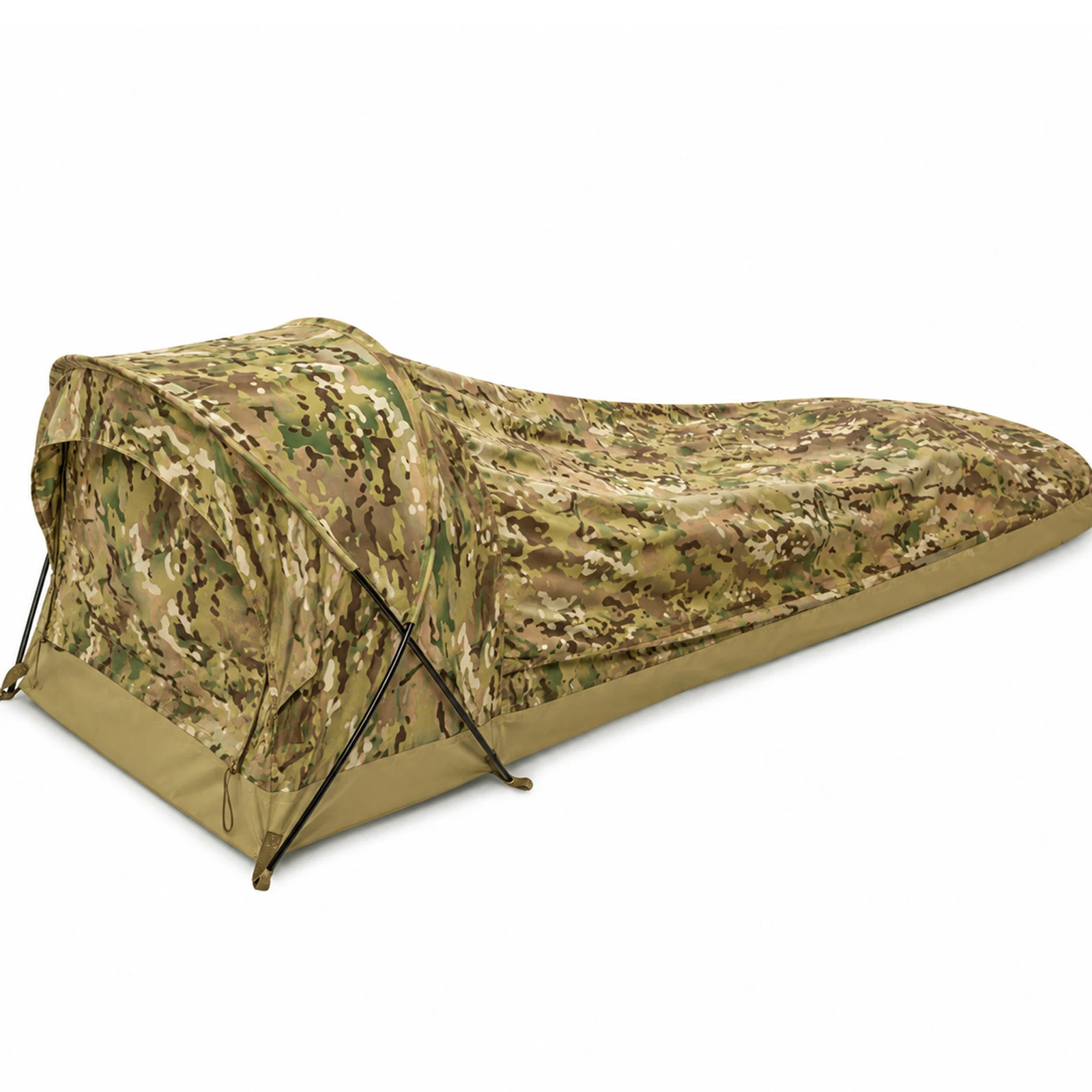 Tienda de campaña militar MT (tamaños NT/XT), refugio táctico impermeable con 180 grados de protección °   Ventana de Observación, Apertura en Forma de L y Doble Mosquitera