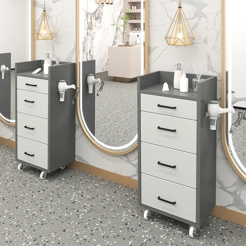 

Premium Nordic Trolly Cart Aesthetic Minimalist Glamour Nordic Trolley Simple Storage Carrello Parrucchiere Salon Furniture
