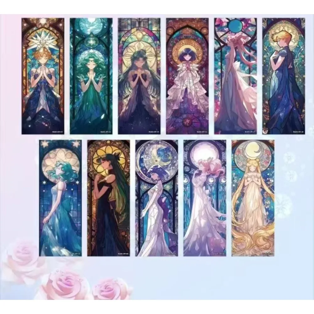 Sailor Moon Collectie Kaarten Klassieke Kindertijd Anime Fantasie Magische Meisjes Cosplay Zeemeermin Prinses Kaarten Prachtige Unieke Geschenken