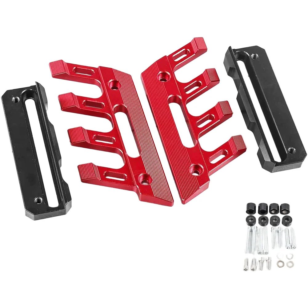 Front Fork Dust Cover Aluminum Alloy for For kymco AK550 Scooter Shock Absorber Protection Dimensions 10 x 3.75cm 16.5 x 6.8cm
