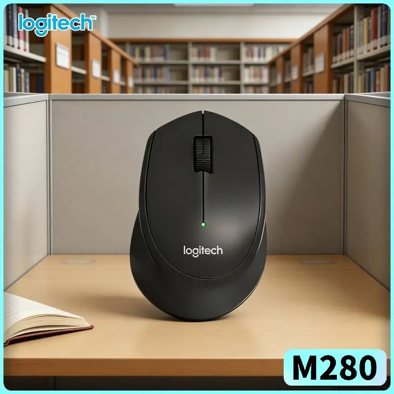 Logitech M280 Wireless Mouse Compact Slim Casing 10m Range 1000 DPI Sharp Detail Tracking Durable 18-Month Battery