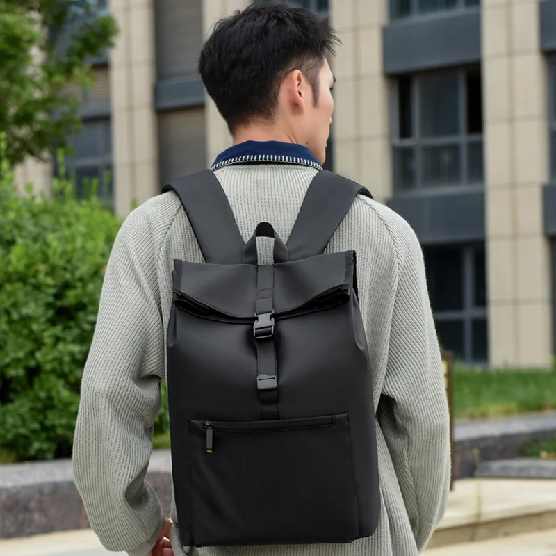 Europe and the United States new backpack large-capacity leisure laptop bag student travel business commuter backpack