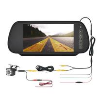 7 Inch Car Rear View Mirror Monitor with Camera Rearview Mirror for Parking Backup TFT LCD HD Screen Universal