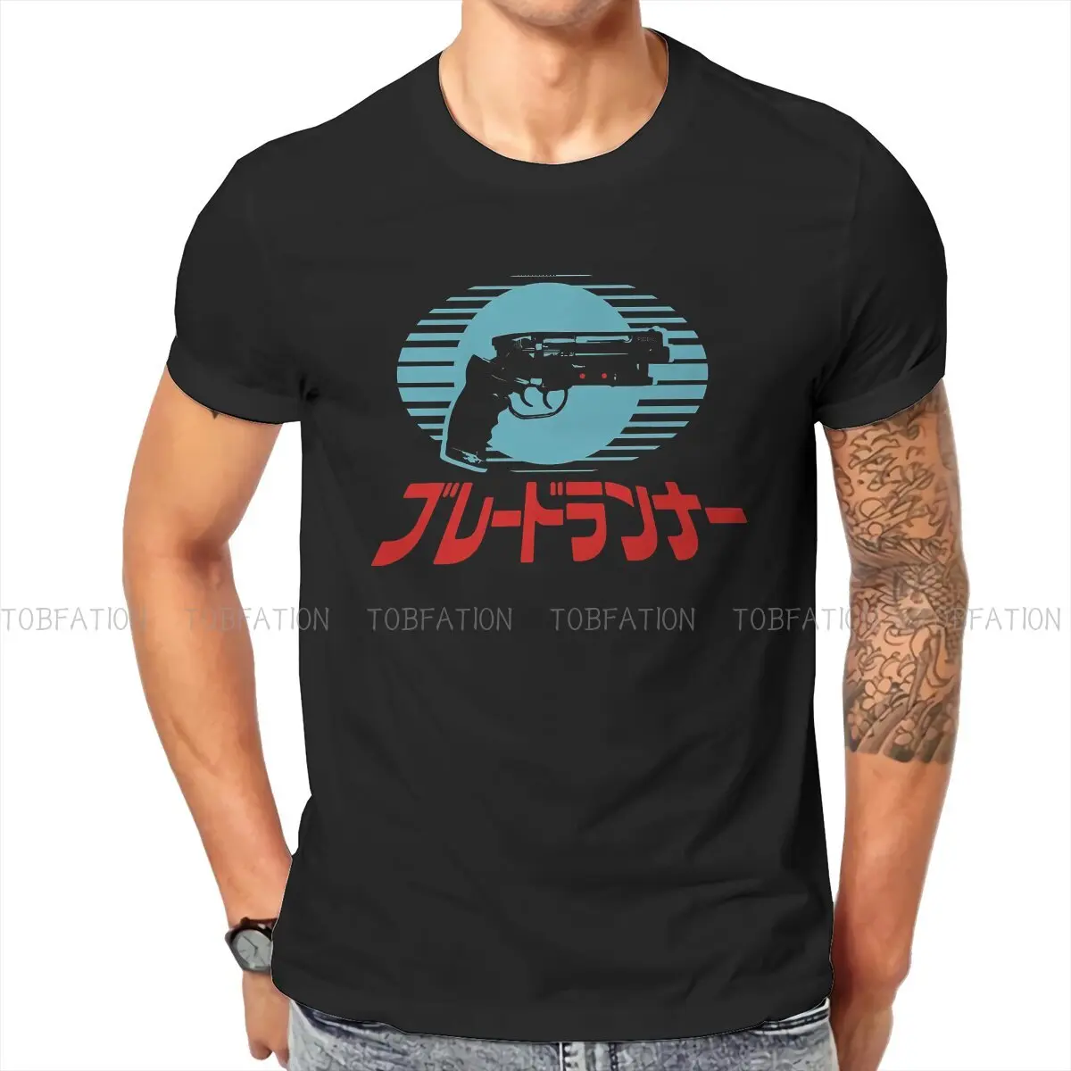 Blade Runner 2049 K Film TShirt for Men Blaster Retro Soft Casual Sweatshirts T Shirt High Quality Trendy Fluffy