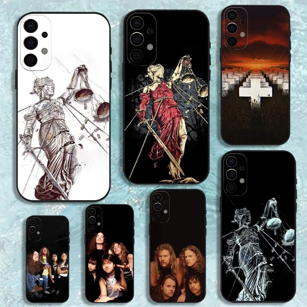 

And Justice for All Phone Case For Samsung S25,S24,S21,S22,S23,S30,Ultra,S20,Plus,Fe,Lite,Note,10,9,5G Black Cover