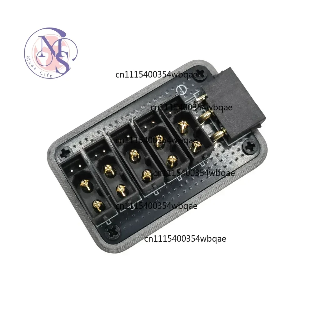 ZOCI-FOR-XT30 5 Way Power Distribution Board RC Model Robot Car Boat DIY Power Split Board Replacement Part